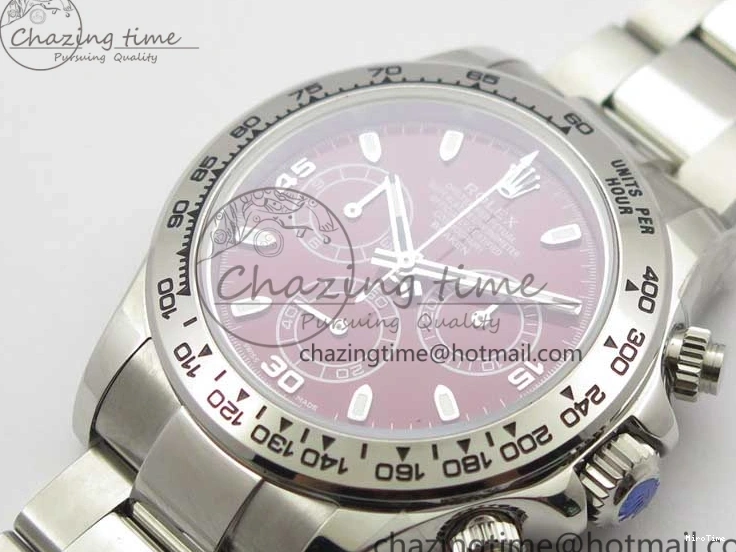 MiroTime 0417 Daytona 116520 SS UBF Best Edition Red Stick Markers Dial on SS Bracelet A Reliable 2951